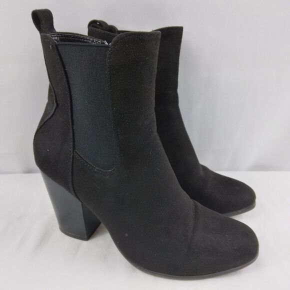 Jessica Cline AURORA Black Boots Booties Witchy Fairy Goth Vampire Womens 7 M - Picture 1 of 12